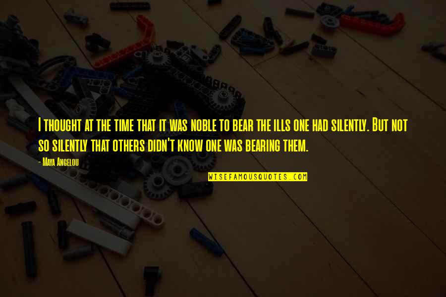 Teutons Germans Quotes By Maya Angelou: I thought at the time that it was Teutons Germans Quotes By Maya Angelou: I thought at the time that it was