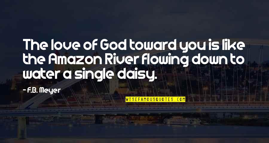 Tewodros Tadesse Quotes By F.B. Meyer: The love of God toward you is like Tewodros Tadesse Quotes By F.B. Meyer: The love of God toward you is like