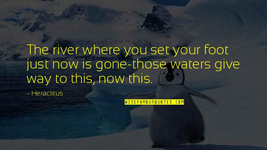 Textwrangler Straighten Quotes By Heraclitus: The river where you set your foot just