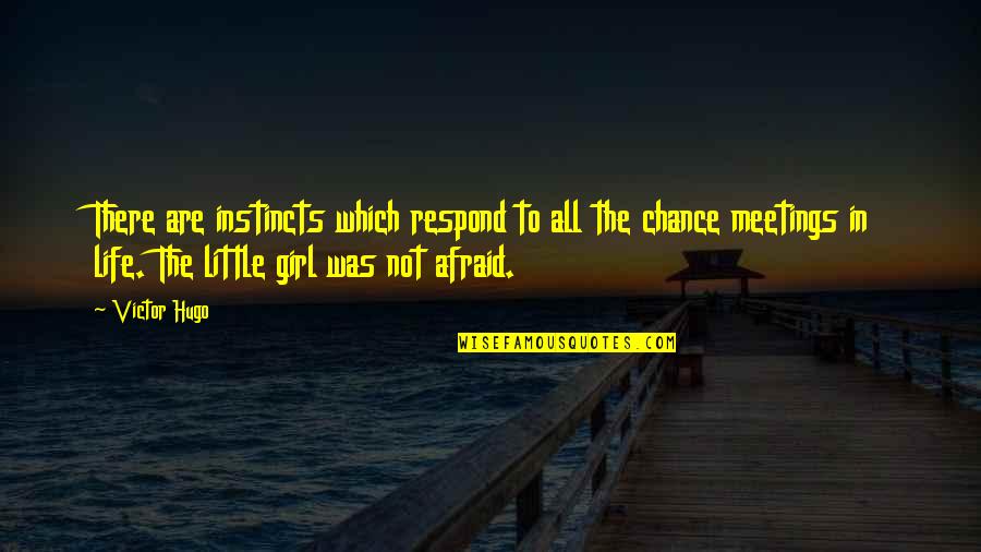 Thankful Reflection Quotes By Victor Hugo: There are instincts which respond to all the