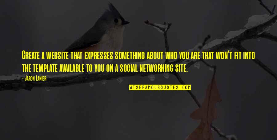 Thankful Thursday Images For Work Quotes By Jaron Lanier: Create a website that expresses something about who Thankful Thursday Images For Work Quotes By Jaron Lanier: Create a website that expresses something about who