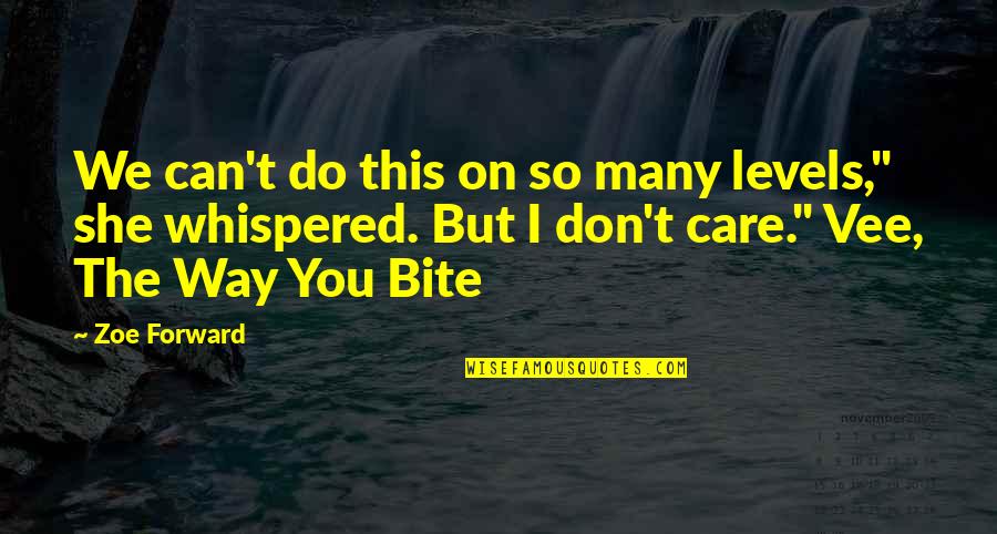 Thanking Sponsors Quotes By Zoe Forward: We can't do this on so many levels," Thanking Sponsors Quotes By Zoe Forward: We can't do this on so many levels,"