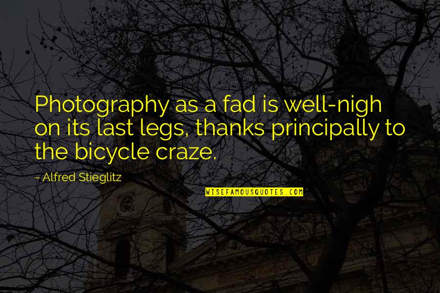 Thanks You As Well Quotes By Alfred Stieglitz: Photography as a fad is well-nigh on its Thanks You As Well Quotes By Alfred Stieglitz: Photography as a fad is well-nigh on its