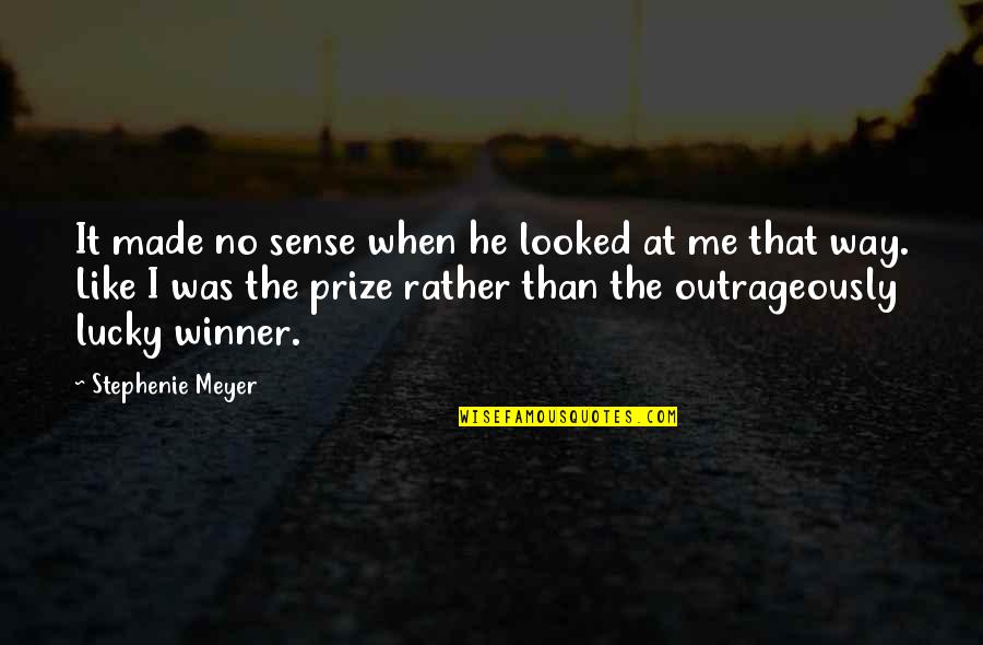 That The Way I Like It Quotes By Stephenie Meyer: It made no sense when he looked at That The Way I Like It Quotes By Stephenie Meyer: It made no sense when he looked at