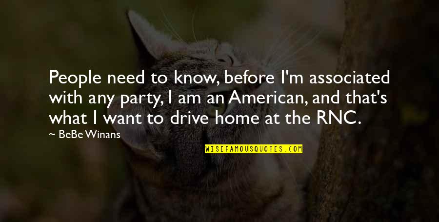 That's What I Am Quotes By BeBe Winans: People need to know, before I'm associated with That's What I Am Quotes By BeBe Winans: People need to know, before I'm associated with