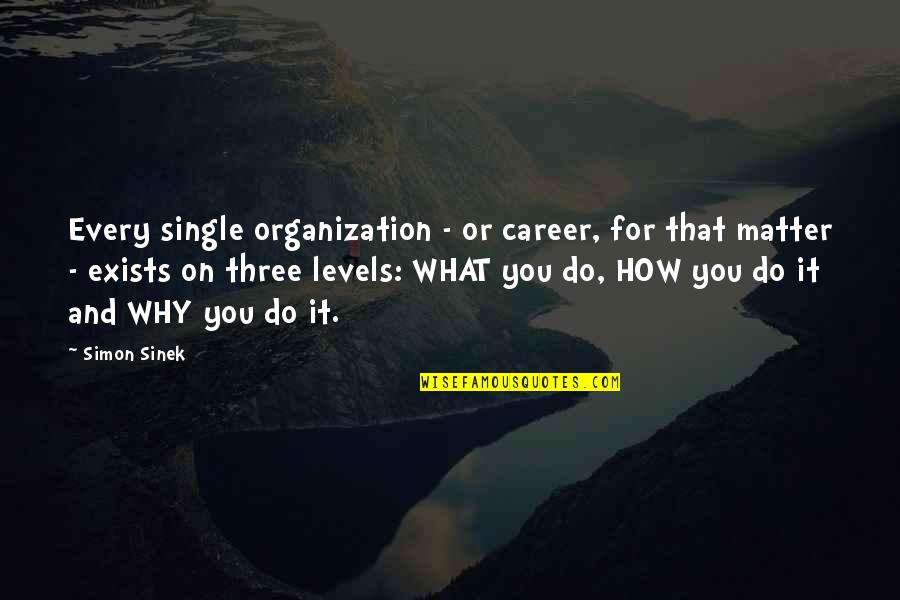 That's Why I'm Single Quotes By Simon Sinek: Every single organization - or career, for that