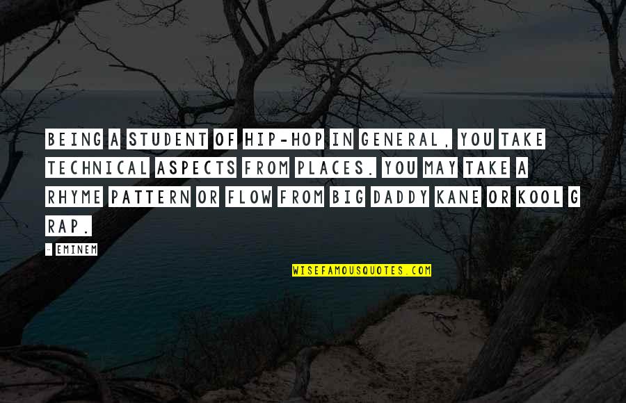 The Alchemy Of Happiness Quotes By Eminem: Being a student of hip-hop in general, you