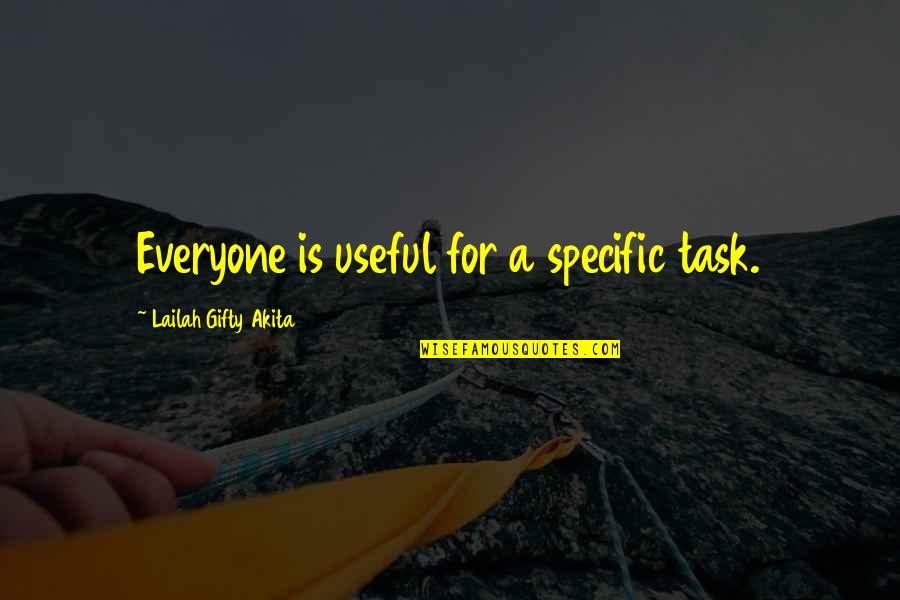 The Bluest Eye Important Quotes By Lailah Gifty Akita: Everyone is useful for a specific task. The Bluest Eye Important Quotes By Lailah Gifty Akita: Everyone is useful for a specific task.