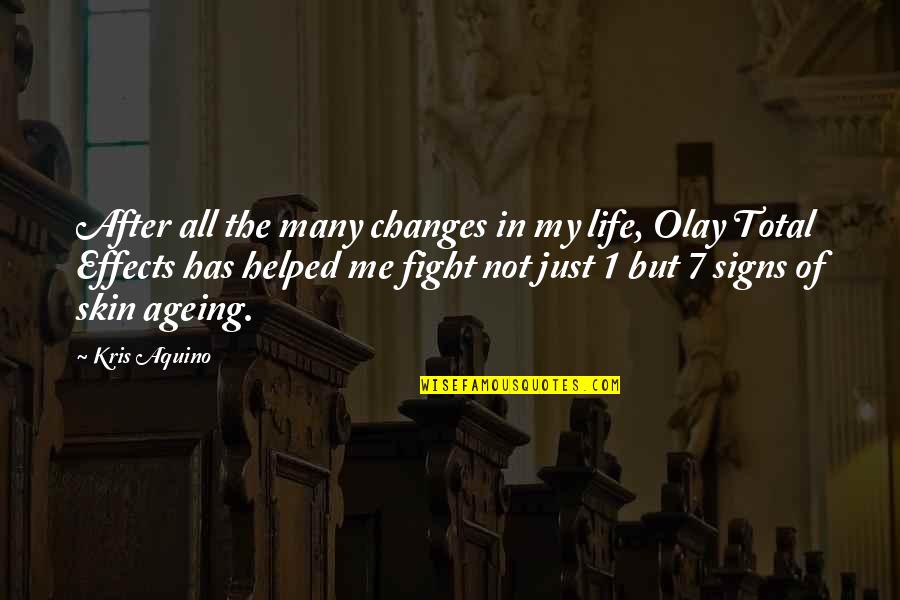 The Changes In Life Quotes By Kris Aquino: After all the many changes in my life,
