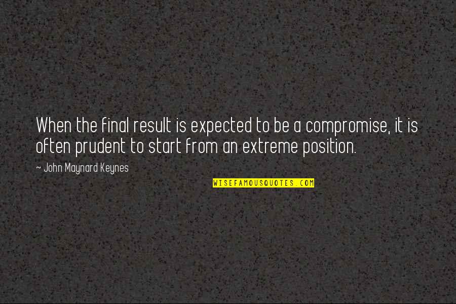 The Complexity Of The Mind Quotes By John Maynard Keynes: When the final result is expected to be The Complexity Of The Mind Quotes By John Maynard Keynes: When the final result is expected to be