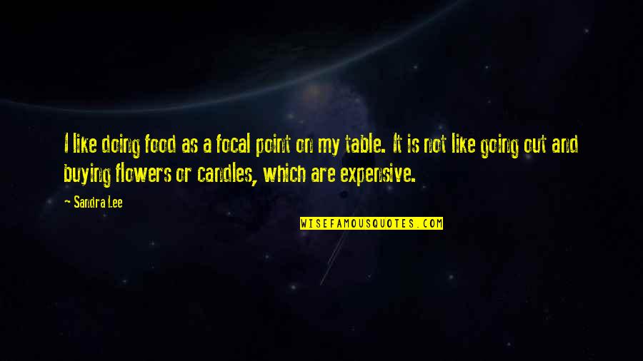 The Death Of A Good Friend Quotes By Sandra Lee: I like doing food as a focal point The Death Of A Good Friend Quotes By Sandra Lee: I like doing food as a focal point