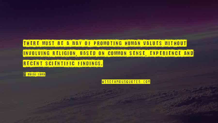 The Eagle Has Landed Full Quotes By Dalai Lama: There must be a way of promoting human
