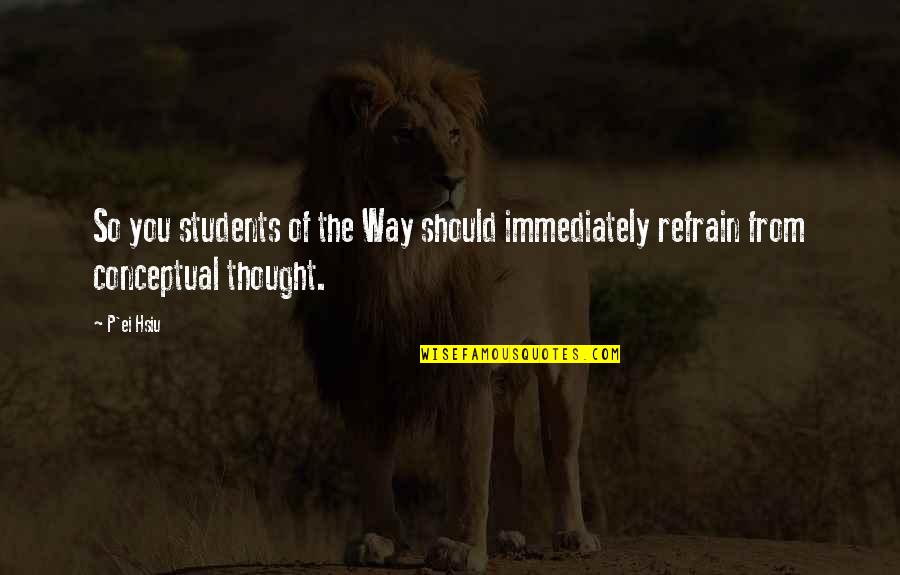 The Fellowship Of The Ring Movie Quotes By P'ei Hsiu: So you students of the Way should immediately