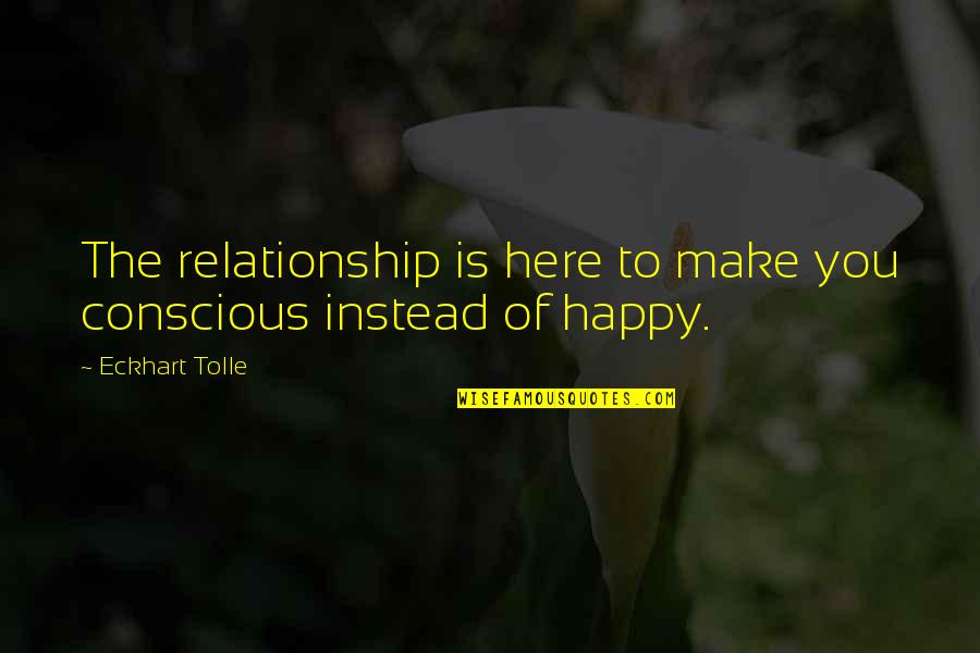 The Forever Song Julie Kagawa Quotes By Eckhart Tolle: The relationship is here to make you conscious The Forever Song Julie Kagawa Quotes By Eckhart Tolle: The relationship is here to make you conscious