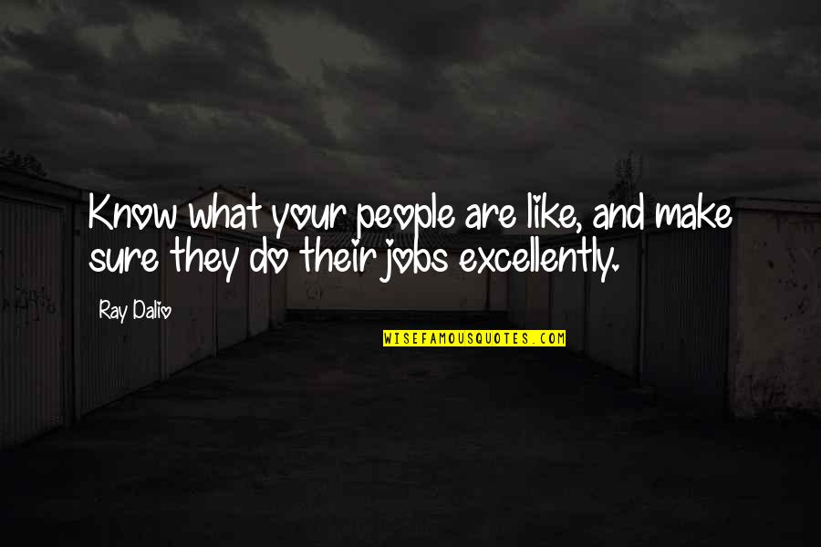 The Gift Of The Magi Imagery Quotes By Ray Dalio: Know what your people are like, and make