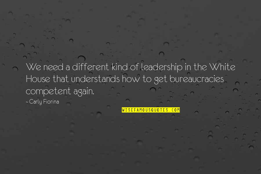 The Glass Arrow Quotes By Carly Fiorina: We need a different kind of leadership in