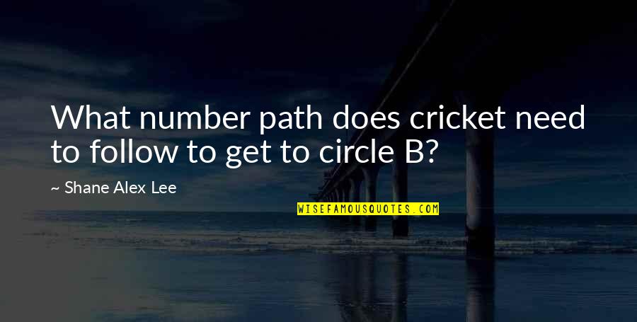 The Globe And Mail Canadian Tire Stock Quotes By Shane Alex Lee: What number path does cricket need to follow The Globe And Mail Canadian Tire Stock Quotes By Shane Alex Lee: What number path does cricket need to follow