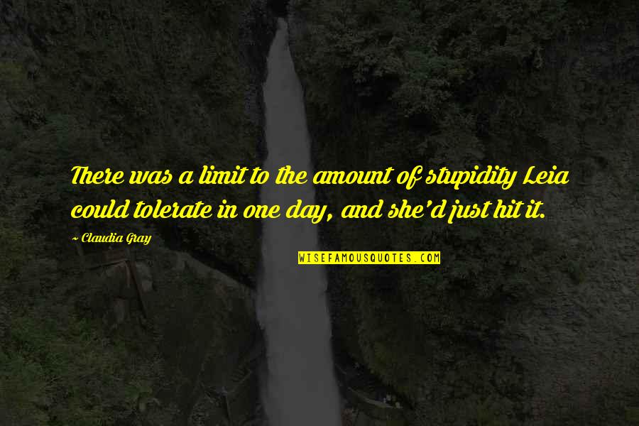 The Happiness Project Daily Quotes By Claudia Gray: There was a limit to the amount of The Happiness Project Daily Quotes By Claudia Gray: There was a limit to the amount of
