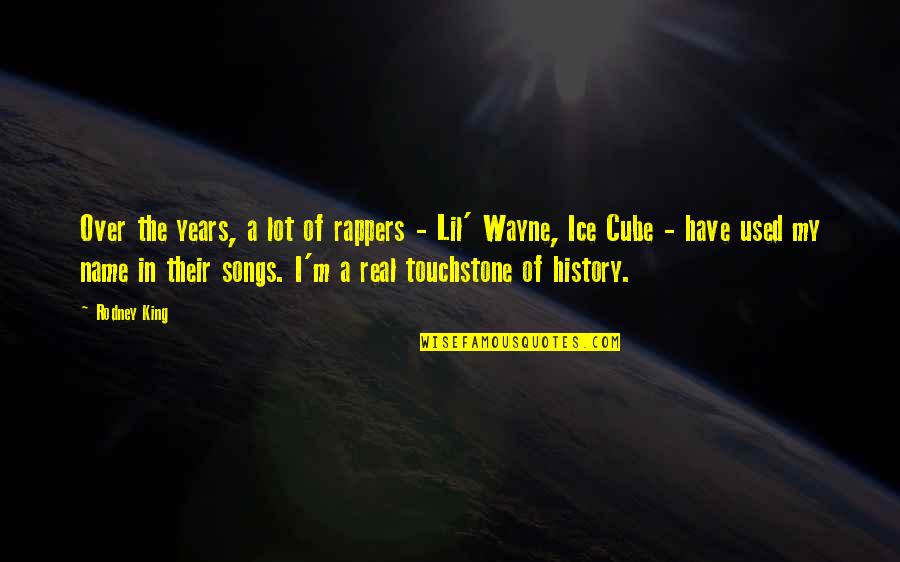 The Ice King Quotes By Rodney King: Over the years, a lot of rappers - The Ice King Quotes By Rodney King: Over the years, a lot of rappers -