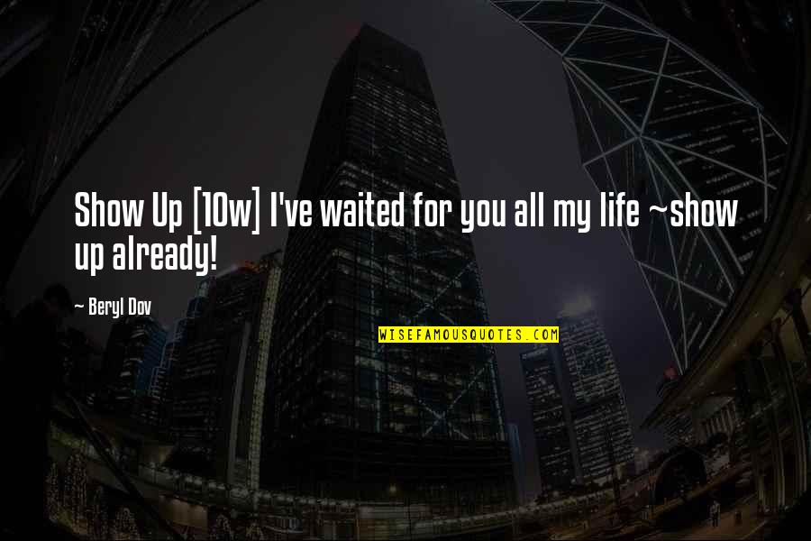 The Importance Of Black History Quotes By Beryl Dov: Show Up [10w] I've waited for you all