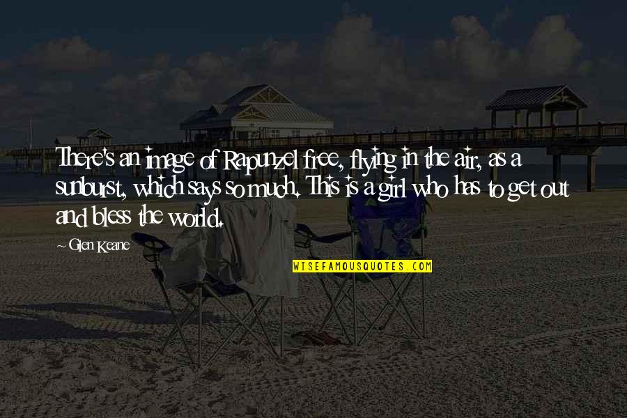 The Importance Of Family And Friends In Your Life Quotes By Glen Keane: There's an image of Rapunzel free, flying in The Importance Of Family And Friends In Your Life Quotes By Glen Keane: There's an image of Rapunzel free, flying in