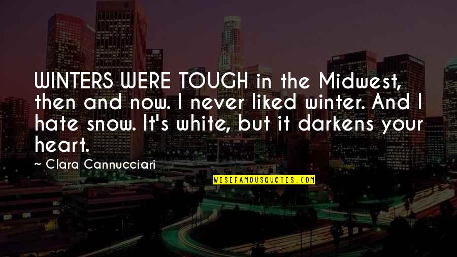 The Midwest Quotes By Clara Cannucciari: WINTERS WERE TOUGH in the Midwest, then and