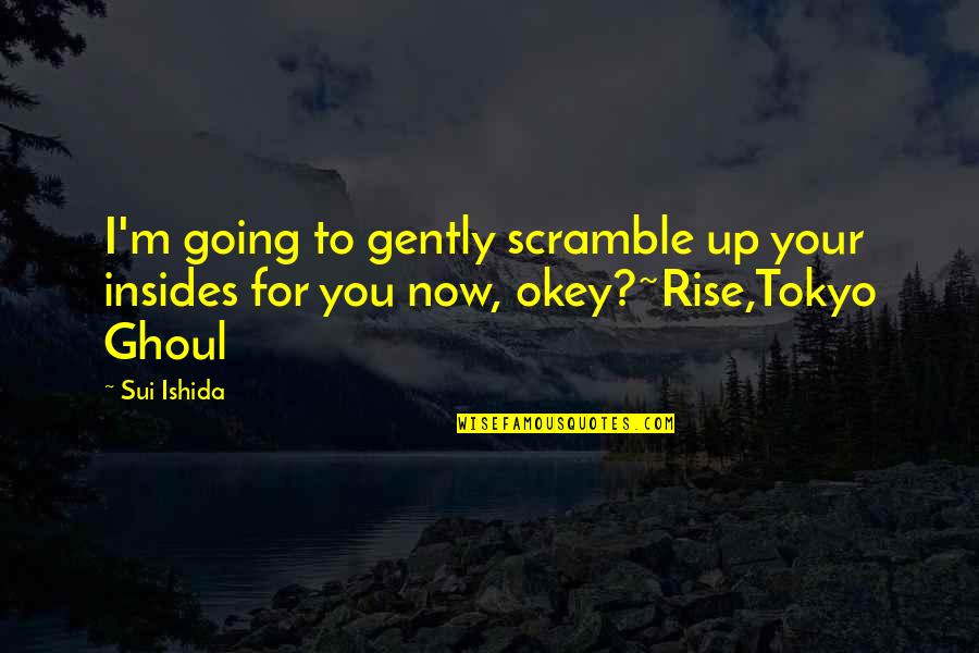 The Minimalist Netflix Quotes By Sui Ishida: I'm going to gently scramble up your insides