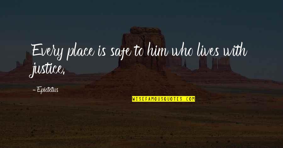 The Office 12 Days Of Christmas Quotes By Epictetus: Every place is safe to him who lives