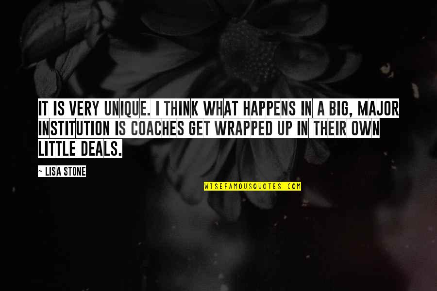 The Office Stanley Heart Attack Quotes By Lisa Stone: It is very unique. I think what happens