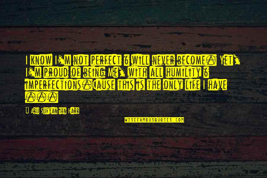 The Organ Instrument Quotes By Abu Sufyan Ibn Harb: I know I'm not perfect & will never The Organ Instrument Quotes By Abu Sufyan Ibn Harb: I know I'm not perfect & will never