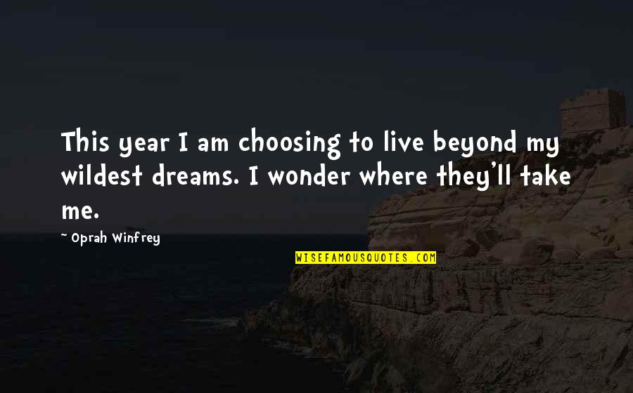 The Past Isnt Dead Quote Quotes By Oprah Winfrey: This year I am choosing to live beyond The Past Isnt Dead Quote Quotes By Oprah Winfrey: This year I am choosing to live beyond