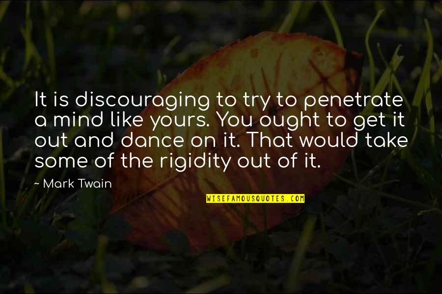 The Quran Gcse Quotes By Mark Twain: It is discouraging to try to penetrate a The Quran Gcse Quotes By Mark Twain: It is discouraging to try to penetrate a