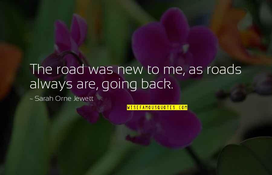 The Road Back Quotes By Sarah Orne Jewett: The road was new to me, as roads
