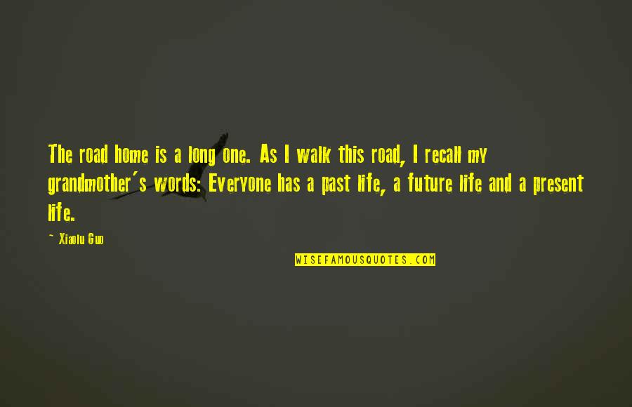 The Road Is Long Quotes By Xiaolu Guo: The road home is a long one. As