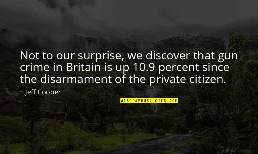 The Rock Alcatraz Quotes By Jeff Cooper: Not to our surprise, we discover that gun The Rock Alcatraz Quotes By Jeff Cooper: Not to our surprise, we discover that gun