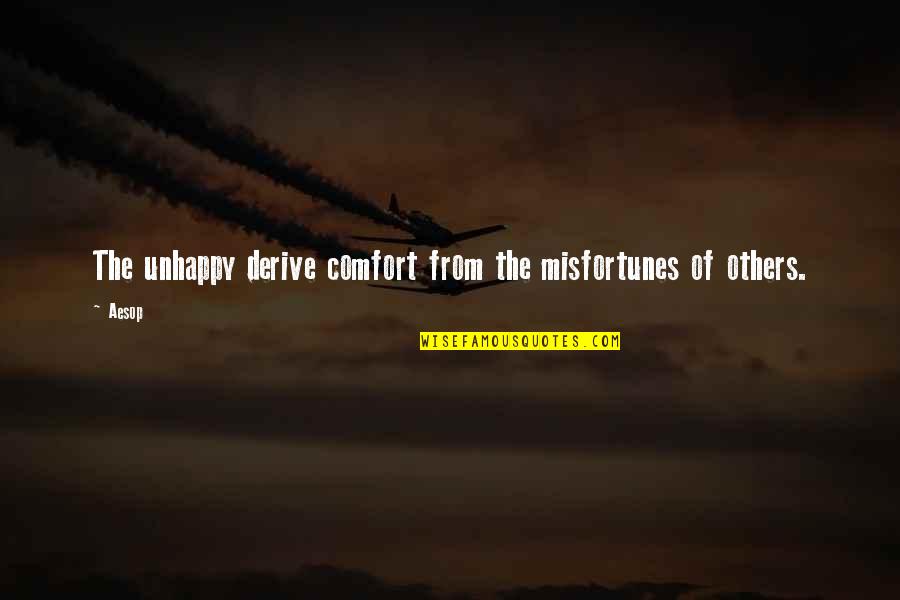 The Sea Pinterest Quotes By Aesop: The unhappy derive comfort from the misfortunes of