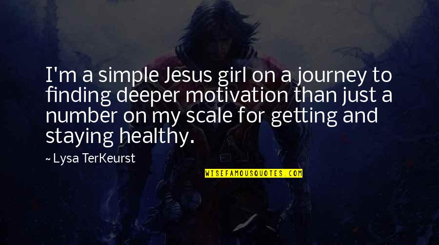 The Simple Girl Quotes By Lysa TerKeurst: I'm a simple Jesus girl on a journey The Simple Girl Quotes By Lysa TerKeurst: I'm a simple Jesus girl on a journey