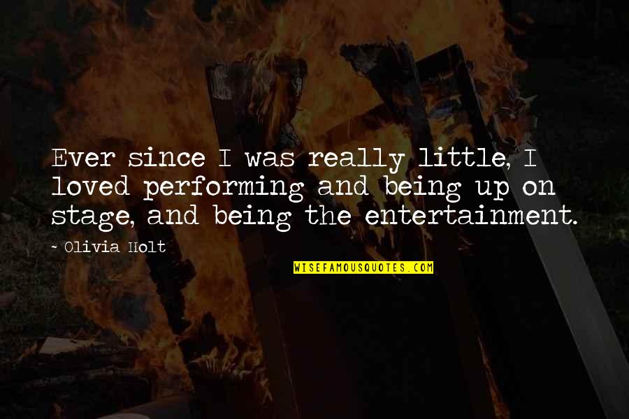 The Sisters Grimm Quotes By Olivia Holt: Ever since I was really little, I loved