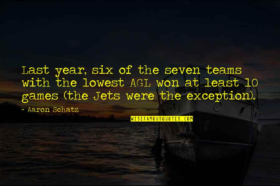 The Teams Quotes By Aaron Schatz: Last year, six of the seven teams with The Teams Quotes By Aaron Schatz: Last year, six of the seven teams with