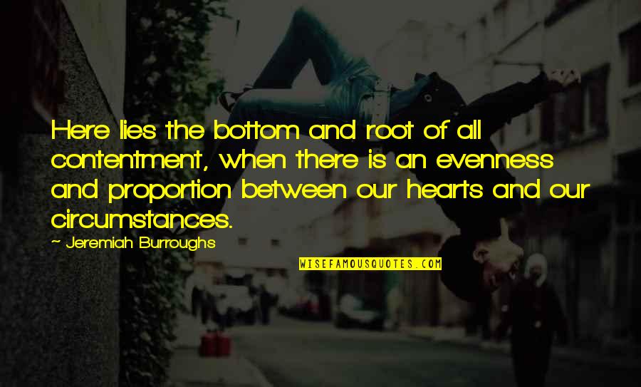 The Union Of Man And Woman Quotes By Jeremiah Burroughs: Here lies the bottom and root of all The Union Of Man And Woman Quotes By Jeremiah Burroughs: Here lies the bottom and root of all