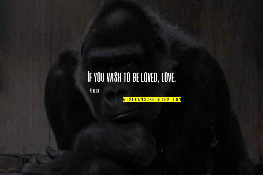 The Welfare System Quotes By Seneca.: If you wish to be loved, love.