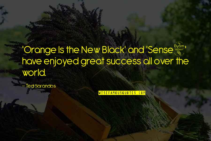 The World And Success Quotes By Ted Sarandos: 'Orange Is the New Black' and 'Sense8' have The World And Success Quotes By Ted Sarandos: 'Orange Is the New Black' and 'Sense8' have