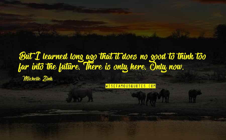Thectaste Quotes By Michelle Zink: But I learned long ago that it does Thectaste Quotes By Michelle Zink: But I learned long ago that it does