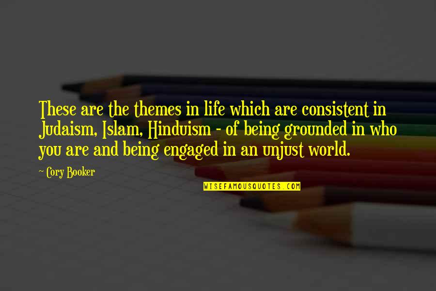 Themes In Quotes By Cory Booker: These are the themes in life which are Themes In Quotes By Cory Booker: These are the themes in life which are