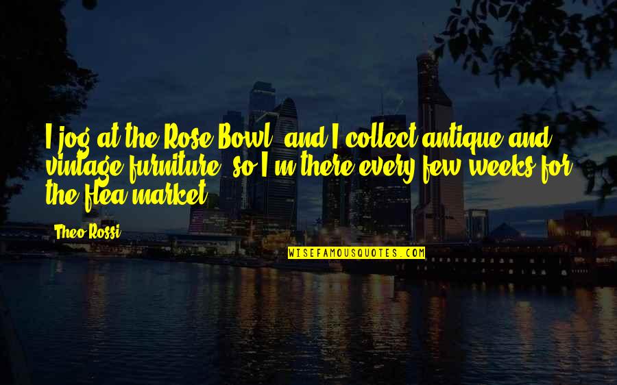 Theo Quotes By Theo Rossi: I jog at the Rose Bowl, and I Theo Quotes By Theo Rossi: I jog at the Rose Bowl, and I
