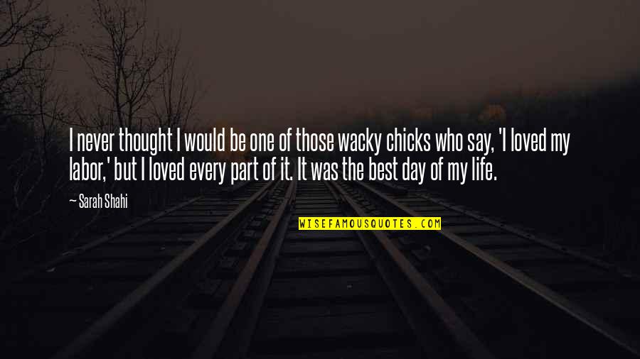 They Never Loved Us Quotes By Sarah Shahi: I never thought I would be one of They Never Loved Us Quotes By Sarah Shahi: I never thought I would be one of