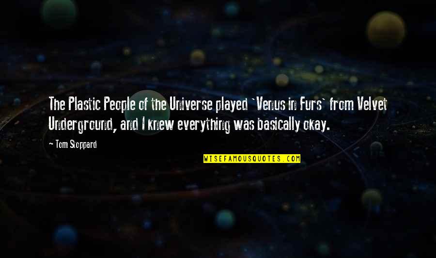 Thibault Hutin Quotes By Tom Stoppard: The Plastic People of the Universe played 'Venus