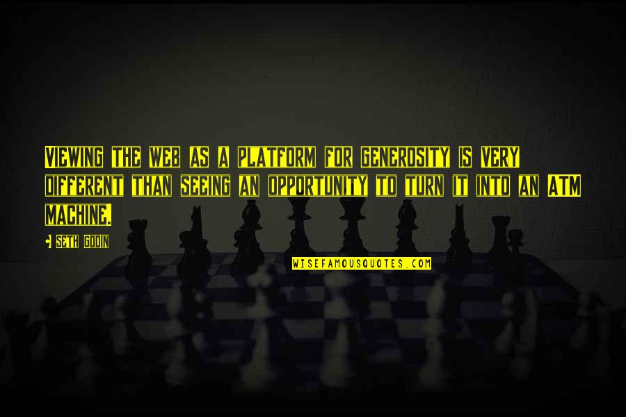 Thief Of Bagdad Quotes By Seth Godin: Viewing the web as a platform for generosity Thief Of Bagdad Quotes By Seth Godin: Viewing the web as a platform for generosity