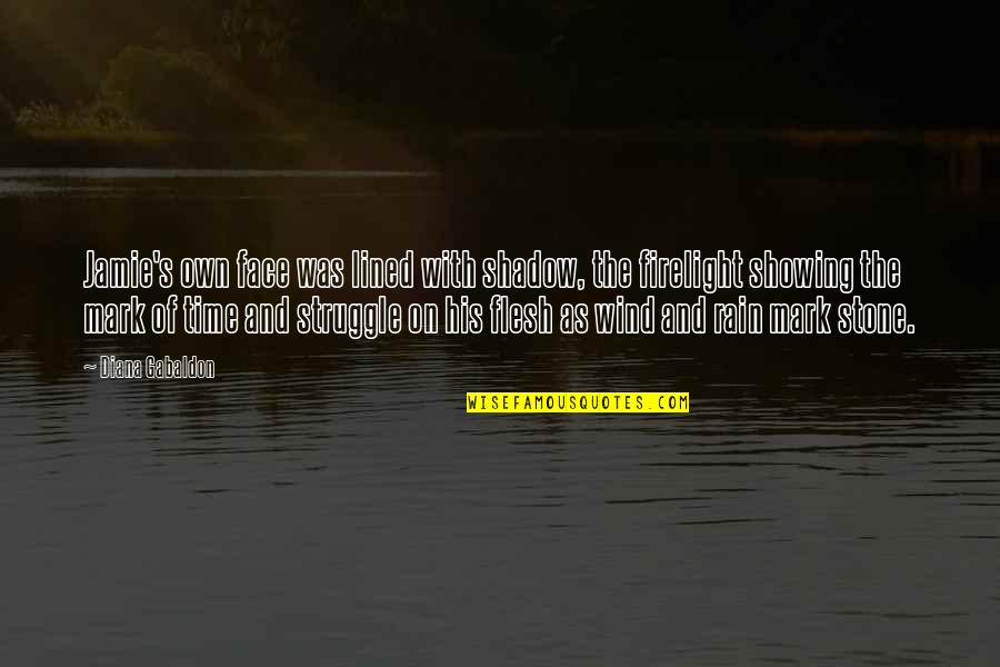 Thiruvalla Archdiocese Quotes By Diana Gabaldon: Jamie's own face was lined with shadow, the Thiruvalla Archdiocese Quotes By Diana Gabaldon: Jamie's own face was lined with shadow, the
