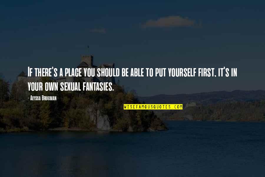 This Shattered World Quotes By Alyssa Brugman: If there's a place you should be able This Shattered World Quotes By Alyssa Brugman: If there's a place you should be able